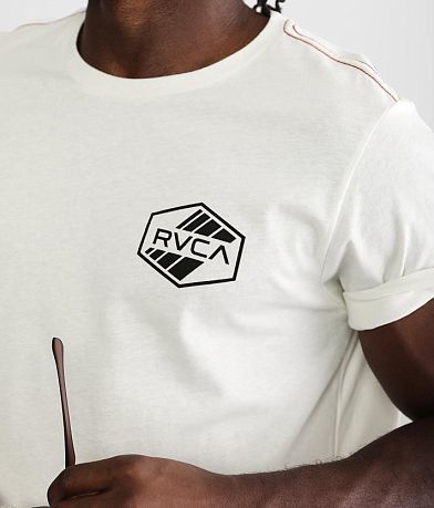 RVCA Stripe Hex T-Shirt MISC_DETAIL_1