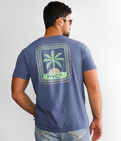 RVCA Palm Beach T-Shirt BACK
