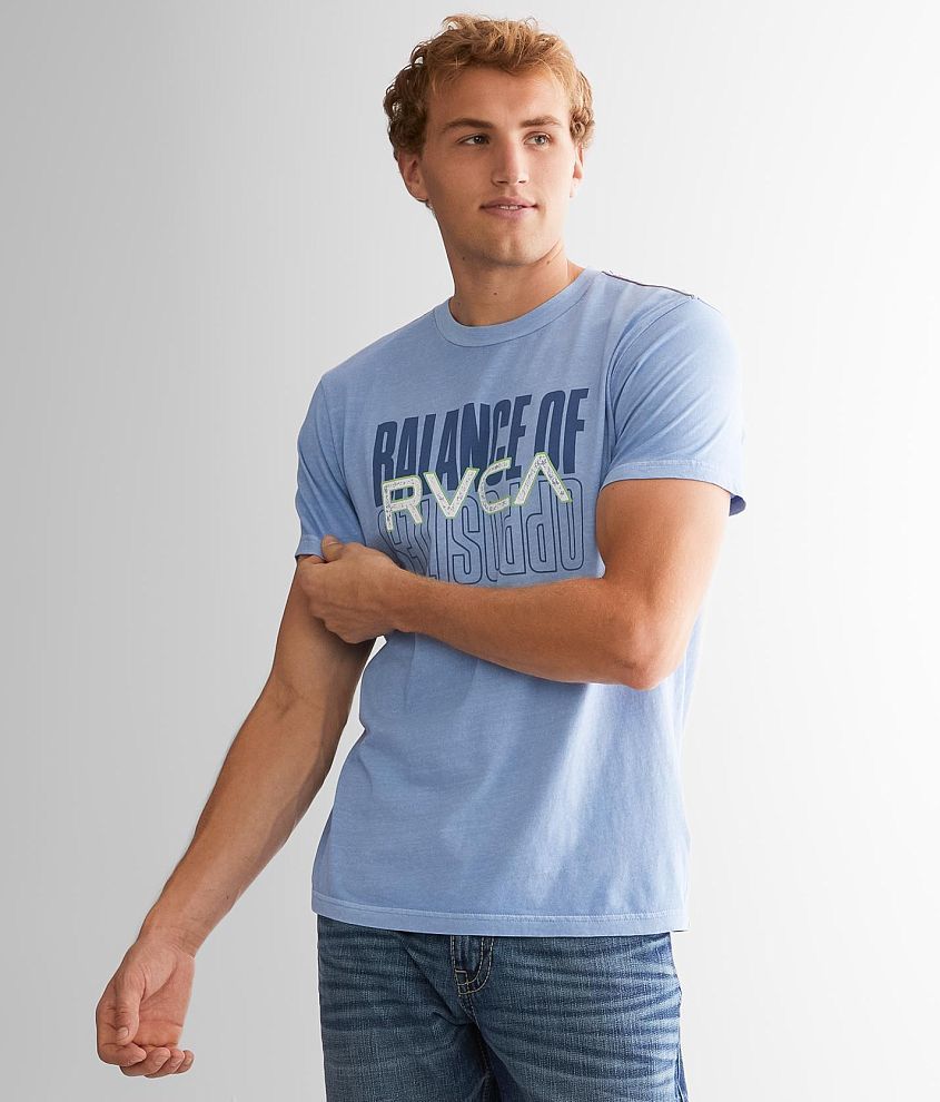 RVCA Title Card T-Shirt front view