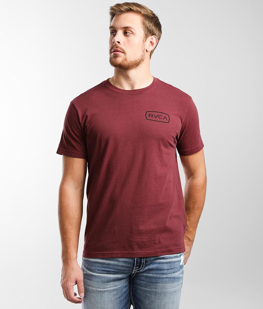 RVCA Connect T-Shirt - Men's T-Shirts in Cranberry | Buckle