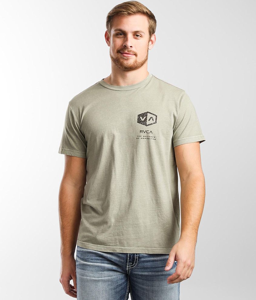 RVCA Hex Box T-Shirt front view