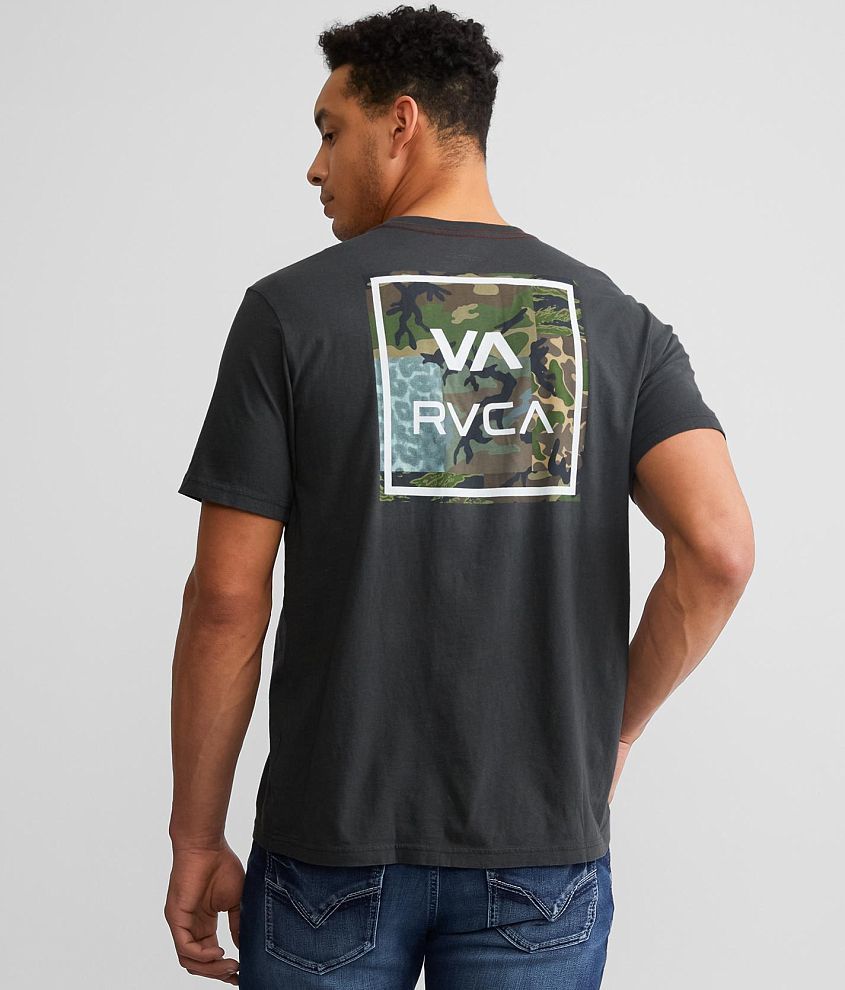 RVCA All The Way T-Shirt - Men's T-Shirts in Pirate Black