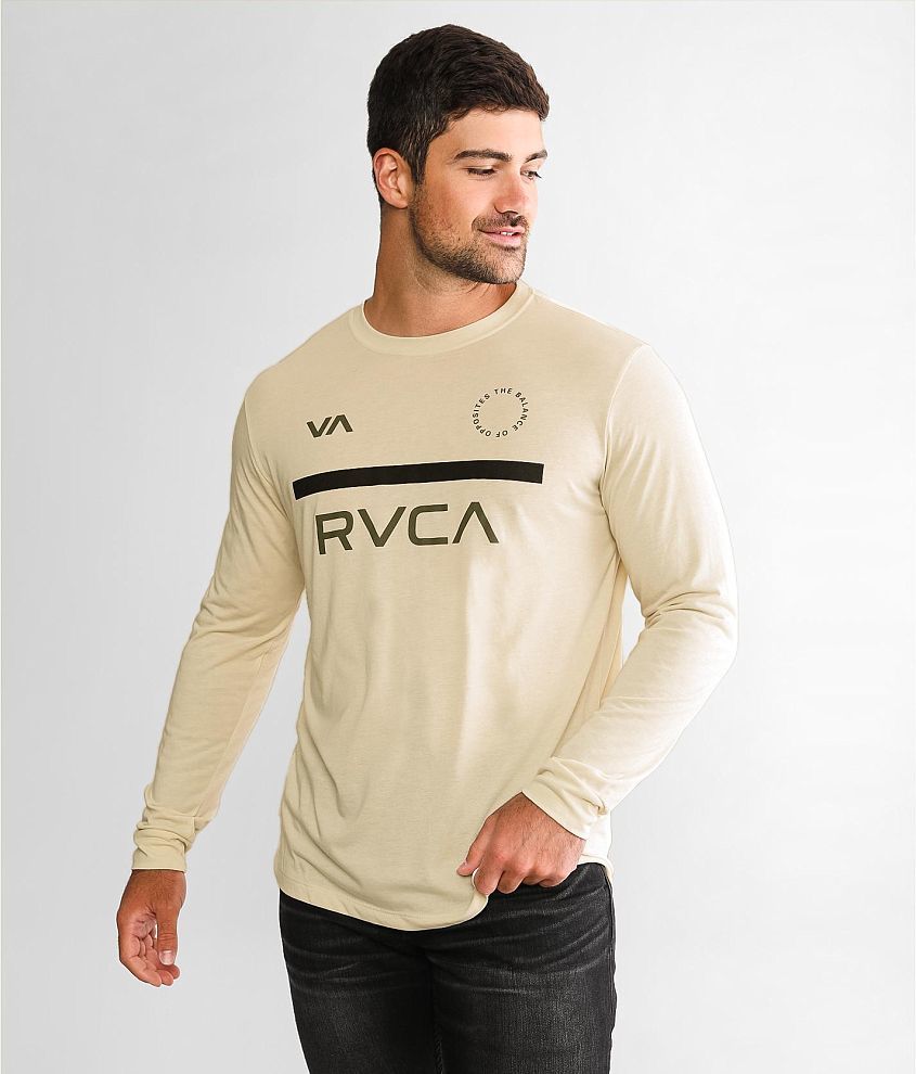 RVCA Mid Bar Sport T-Shirt front view