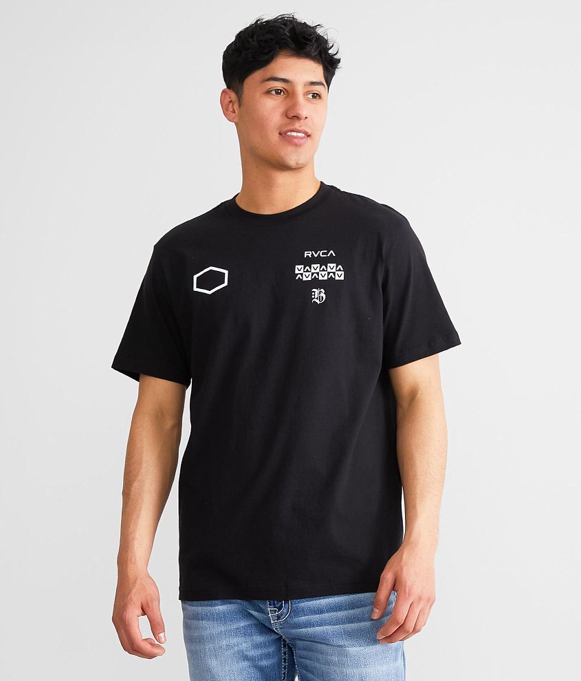 RVCA Barron T-Shirt - T-Shirts in Black |