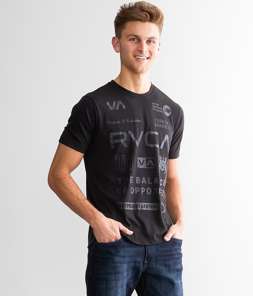 RVCA All Brand Sport T-Shirt front view
