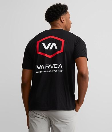 RVCA Hex Shell Sport T-Shirt back view