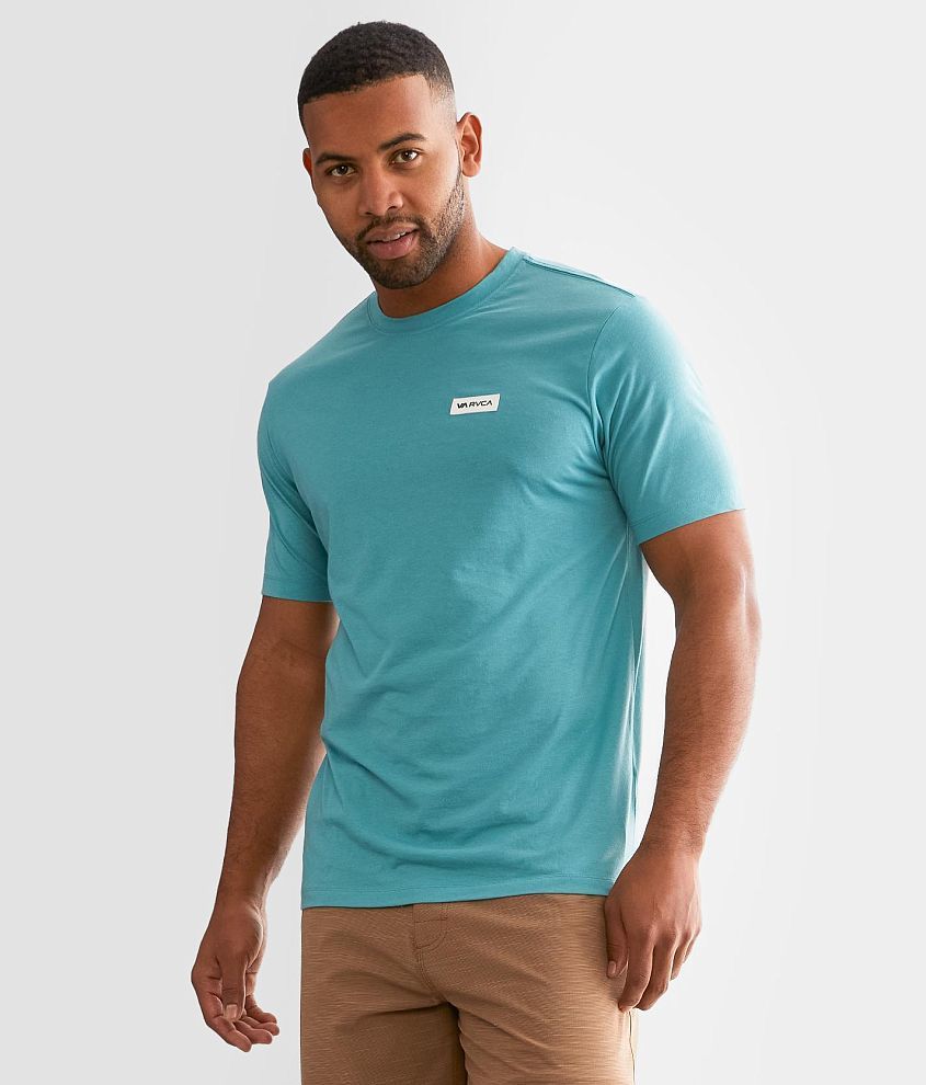 RVCA Brand Stacker Sport T-Shirt - Men's T-Shirts in Hydro | Buckle