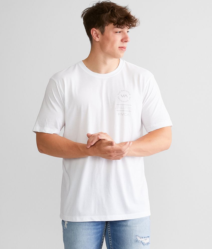 RVCA Tri Balance Sport T-Shirt front view