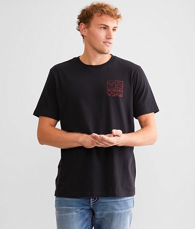 RVCA Breaking Balance T-Shirt front view
