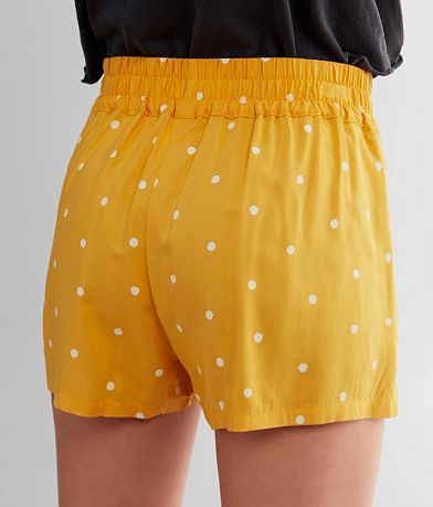 RVCA Suggest Polka Dot Short back pocket view