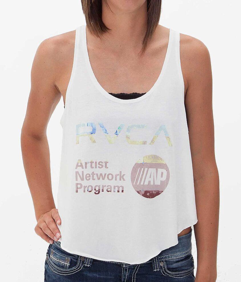 RVCA Color Study Tank Top front view
