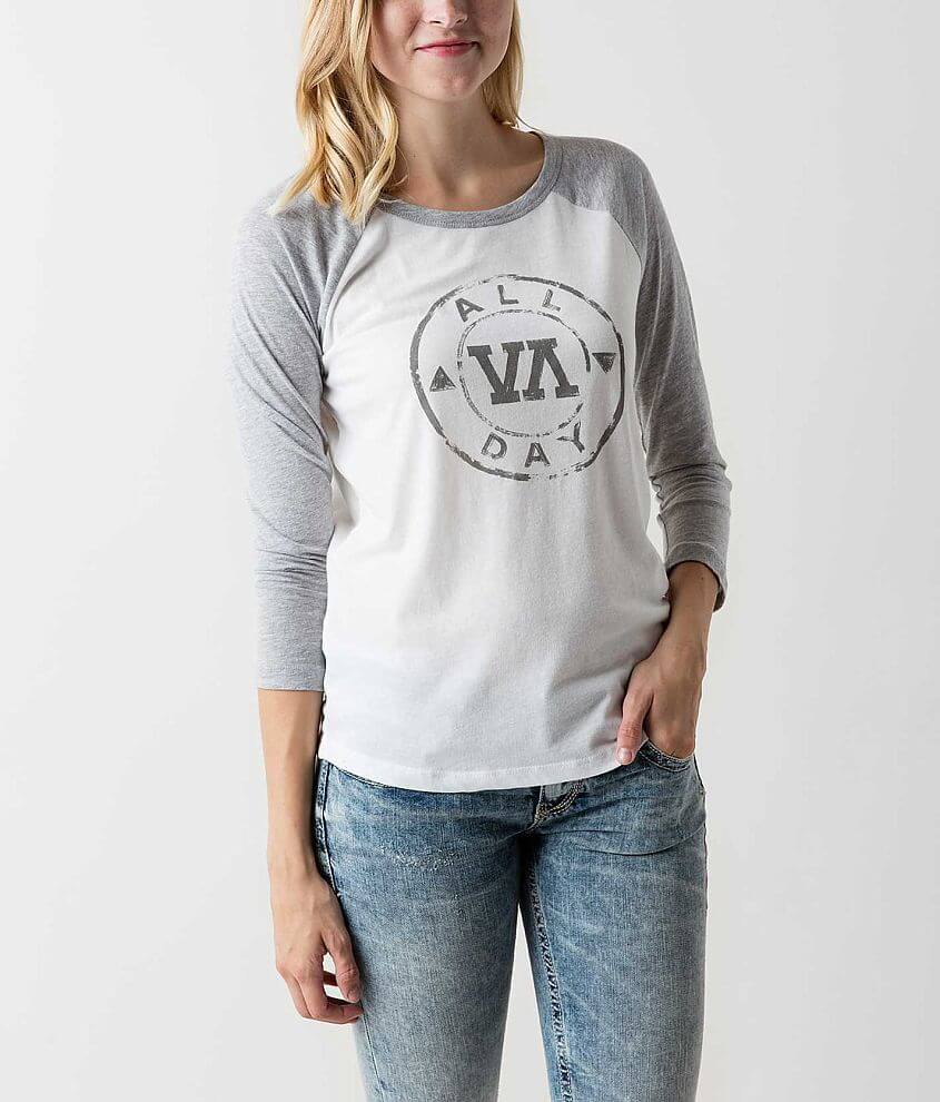 RVCA All Day T-Shirt front view