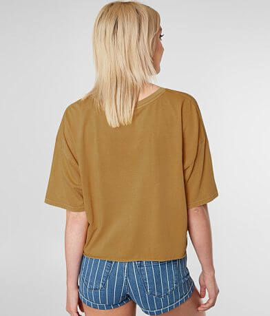 RVCA Zurich Boyfriend Cropped T-Shirt BACK