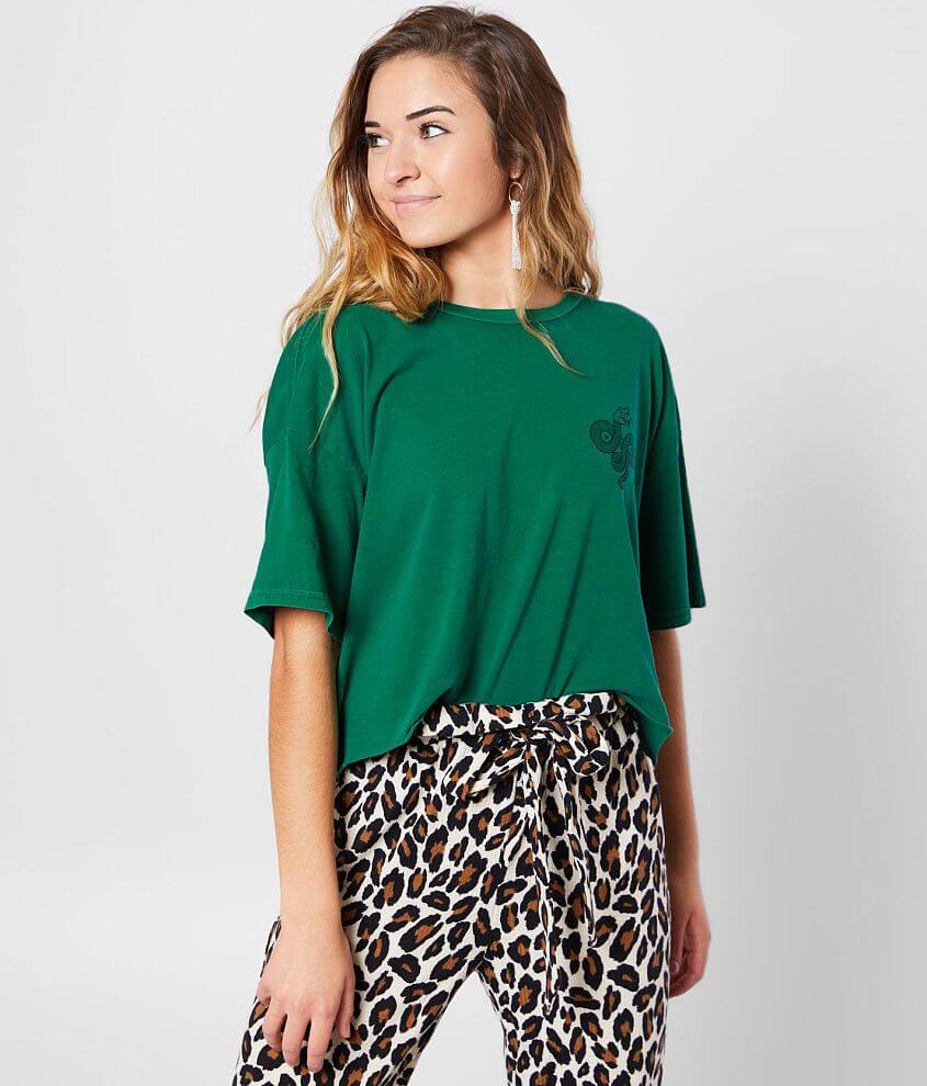 Image of RVCA Coils Cropped T-Shirt