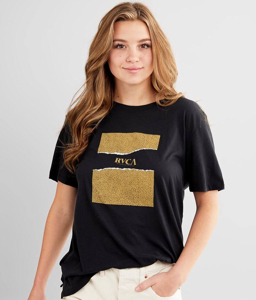 RVCA Torn T-Shirt front view