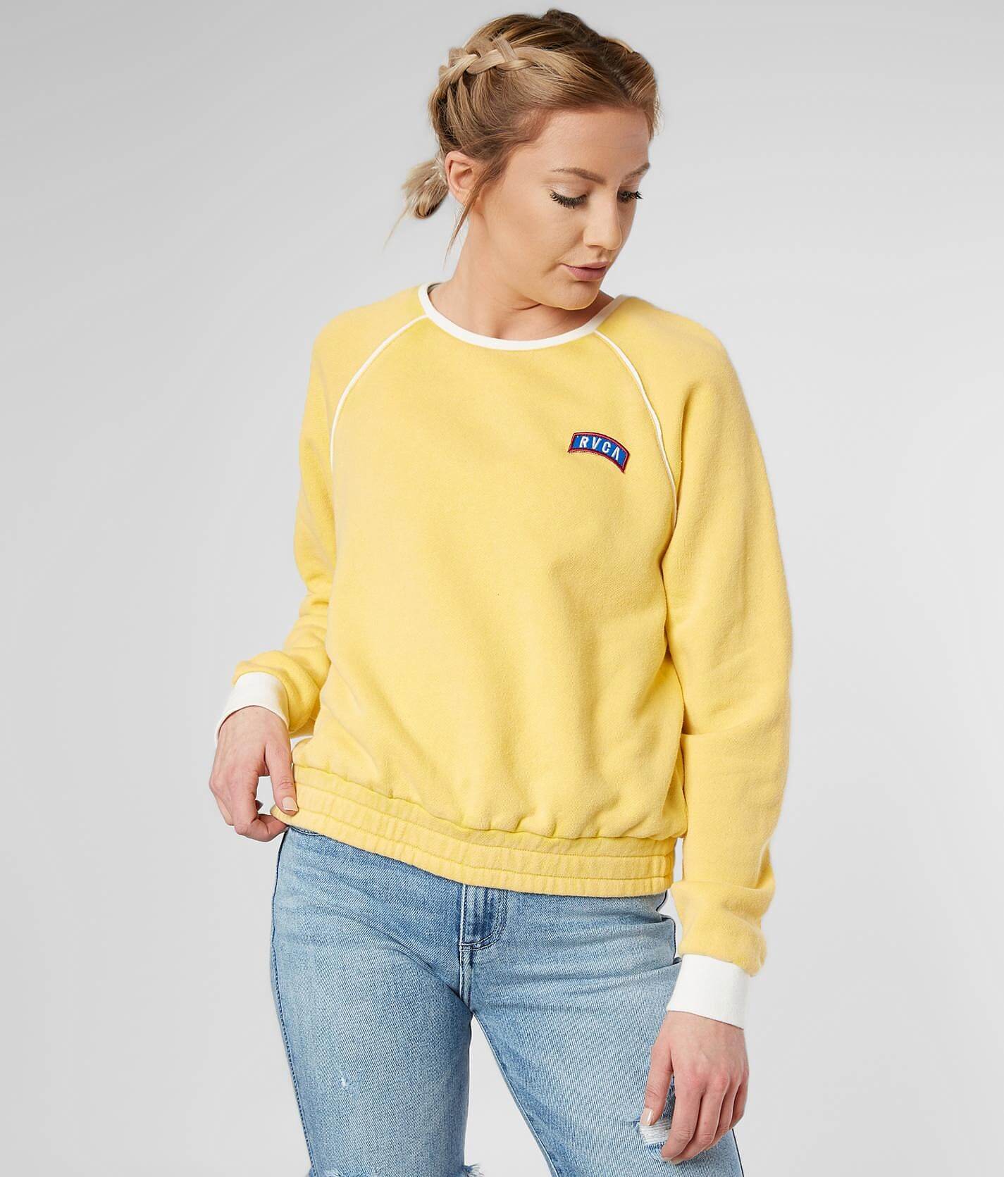 rvca sweatshirt womens