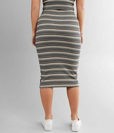 RVCA Pick Me Up Pencil Skirt back view