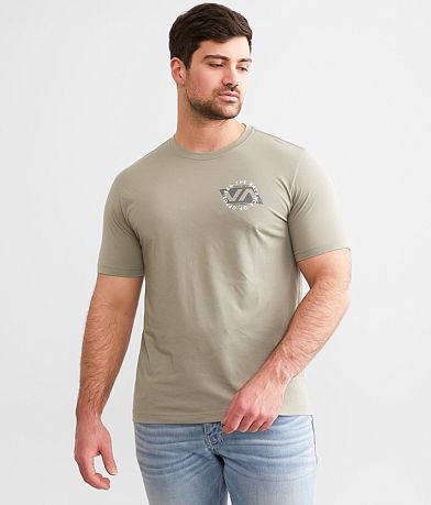 RVCA Force Sport T-Shirt - Men's T-Shirts in Dark Khaki | Buckle