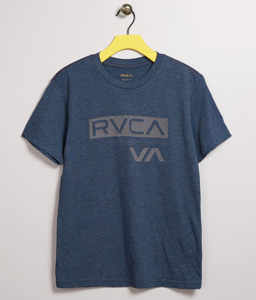 Boys - RVCA Black Bars T-Shirt front view