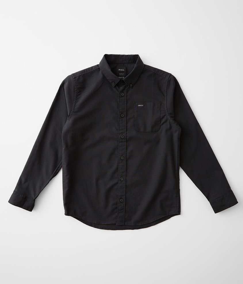 Boys - RVCA That'll Do Stretch Shirt front view