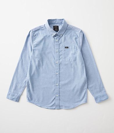 RVCA Boys - That'll Do Stretch Shirt front view