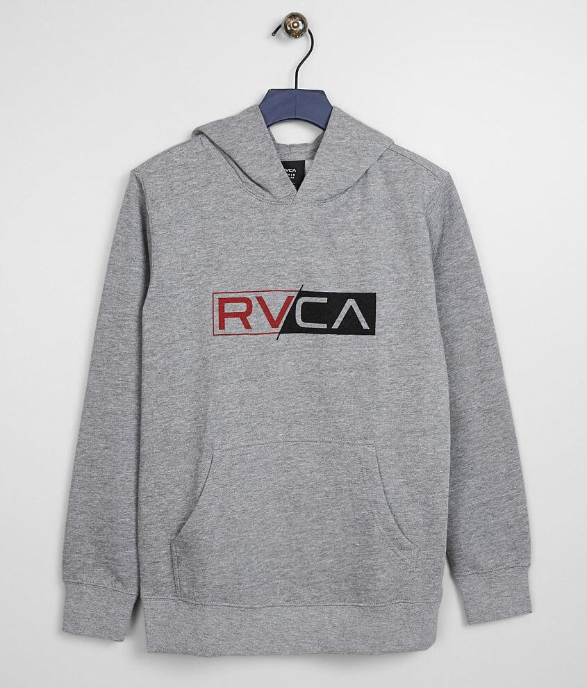 Boys - RVCA Logo Pack Hooded Sweatshirt front view