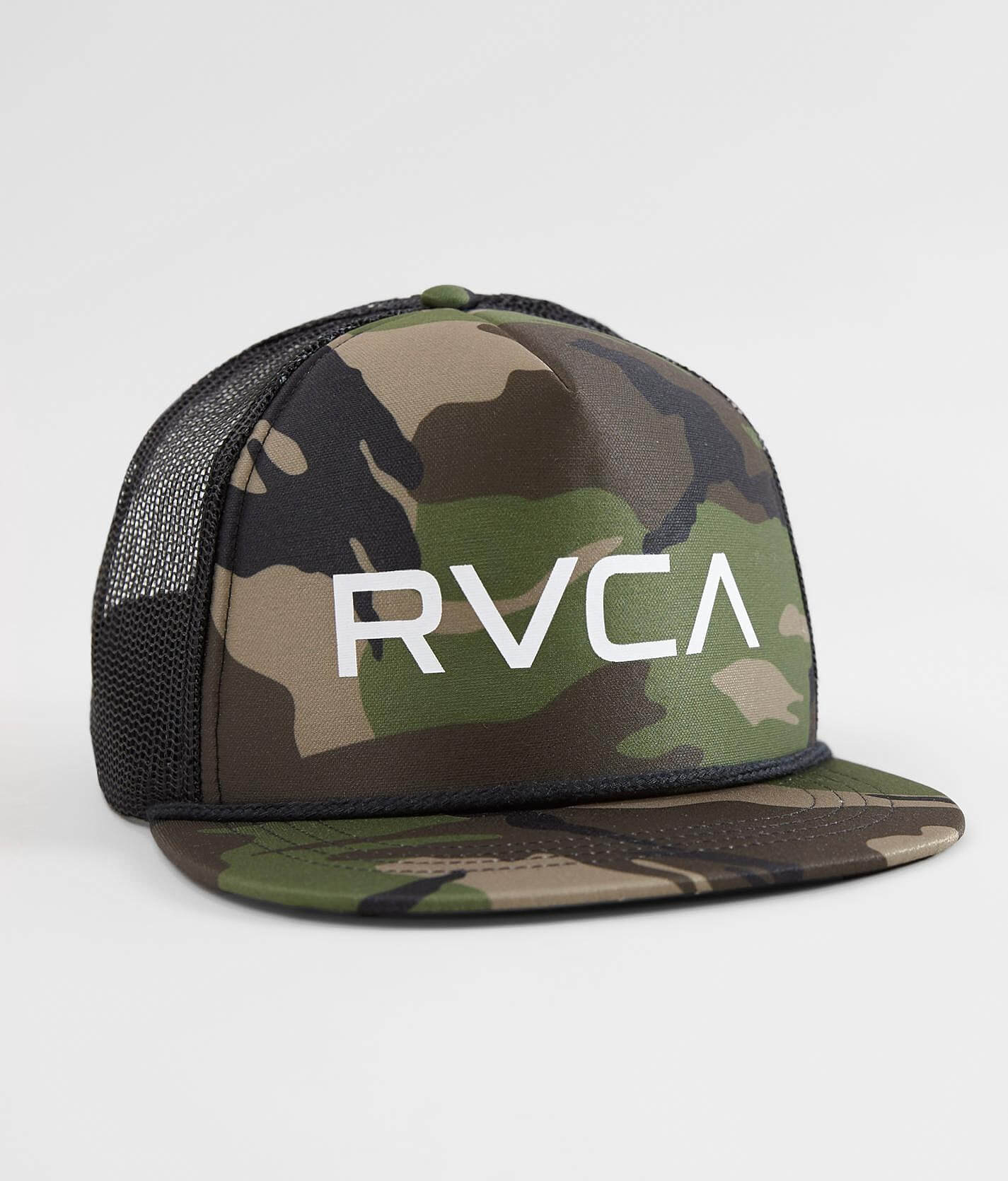 rvca foamy trucker hat