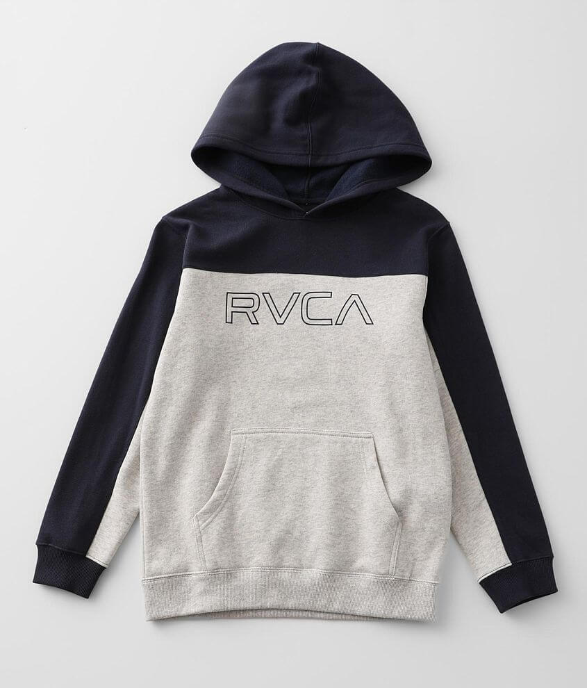 Boys RVCA Bali Hooded Sweatshirt Boy s Sweatshirts in Snow