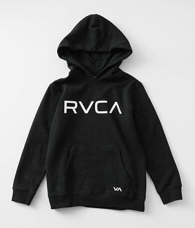 RVCA Boys - Logo Hooded Sweatshirt front view