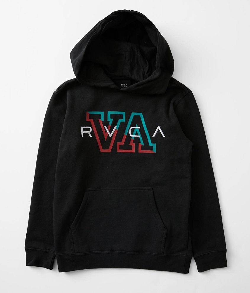 Boys - RVCA Hampton Hooded Sweatshirt front view