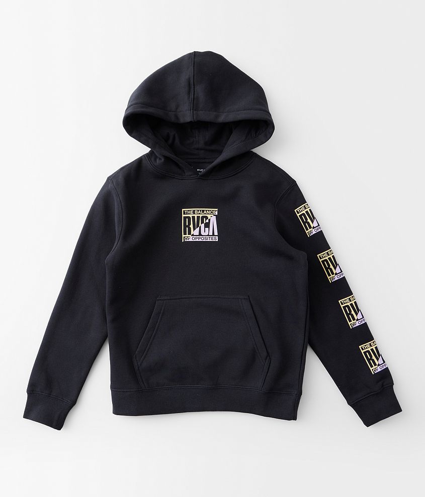 Boys RVCA Splitter Hooded Sweatshirt Boy s Sweatshirts in