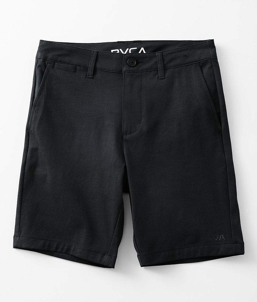 Boys - RVCA Back In Hybrid Stretch Walkshort front view