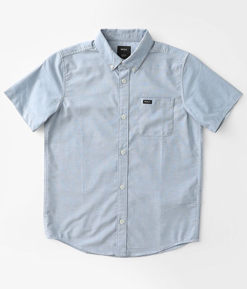 Boys - RVCA That'll Do Stretch Shirt front view