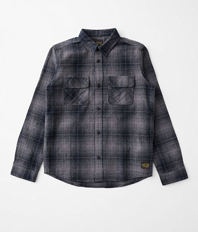 RVCA Boys - Dayshift Flannel Shirt front view