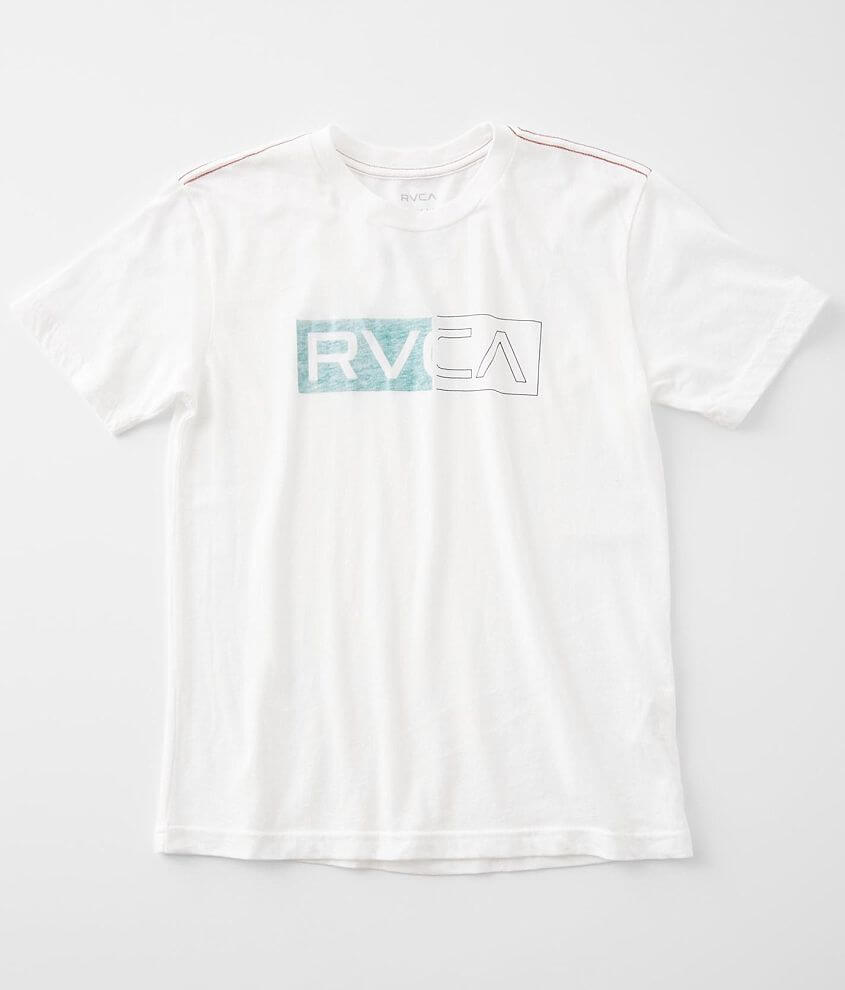 Boys - RVCA Divider T-Shirt front view