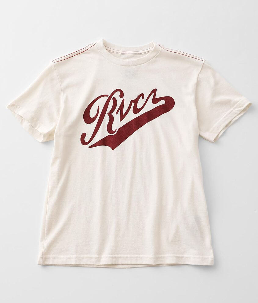 Boys - RVCA Pennant T-Shirt front view