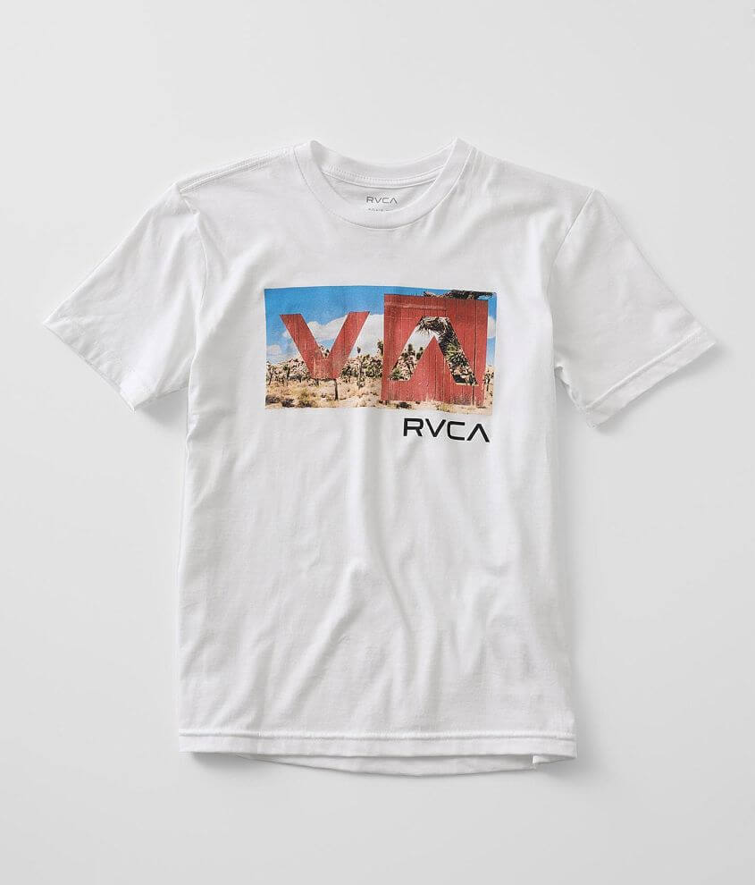 Boys - RVCA Balance Box T-Shirt front view