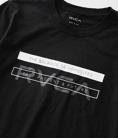 RVCA Boys - Two Bars T-Shirt misc detail 1 view