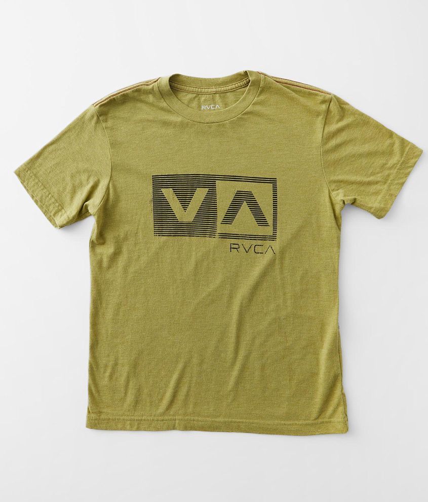 Boys - RVCA Balance Box T-Shirt front view