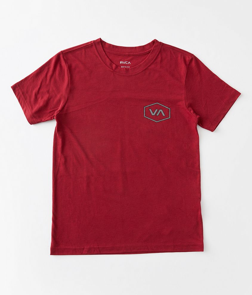 Boys - RVCA Hex Portal Sport T-Shirt front view