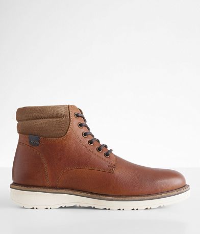  Reserved Footwear Wedge Leather Boot front view