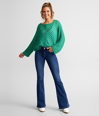 Sadie &amp; Sage Open Weave Boxy Sweater MISC_DETAIL_2