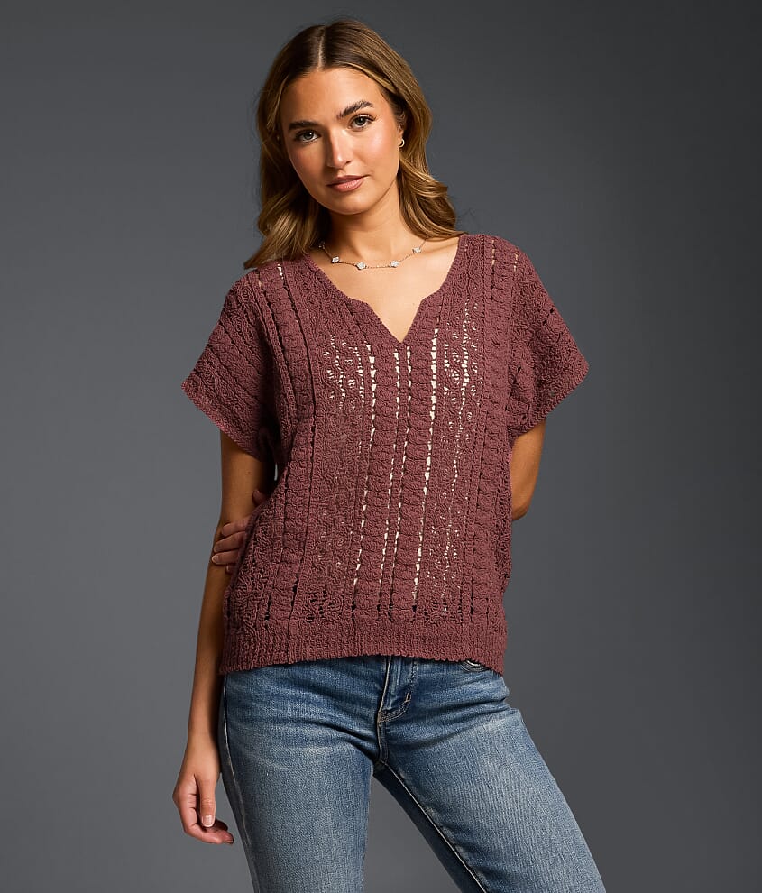 Refined Edit - Crochet Sweater - thumbnail 2