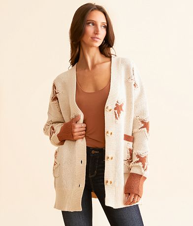 Sadie &amp; Sage Star Cardigan Sweater FULL_LEFT_SIDE