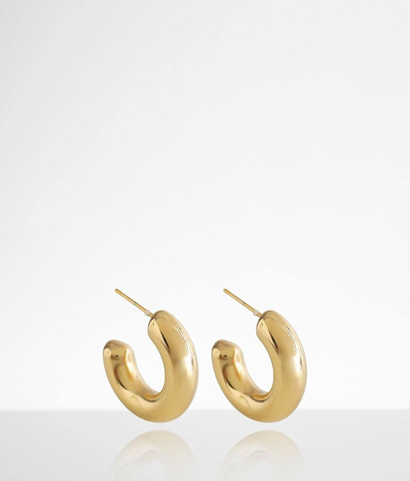 Sahira Jewelry Design Chloe Mini Hoop Earring front view