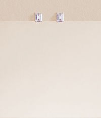 Katie Emerald Cut Earring