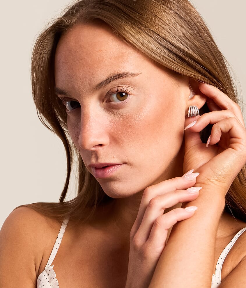 Avery Huggie Hoop Earring