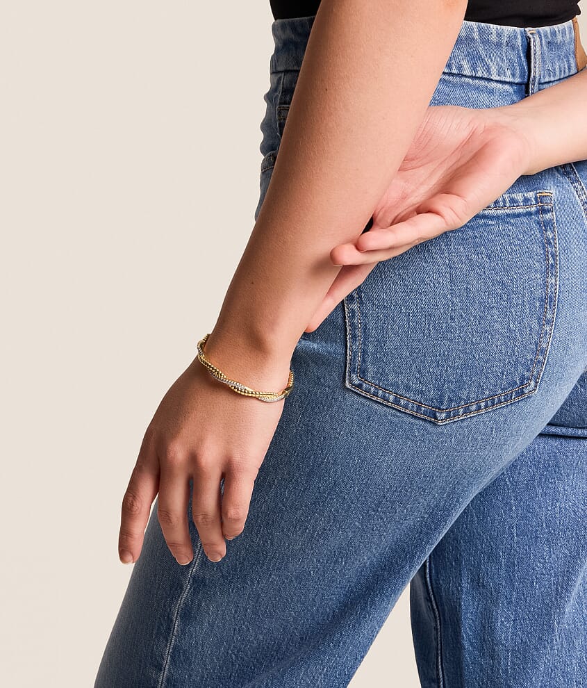 Pave Twist Bracelet