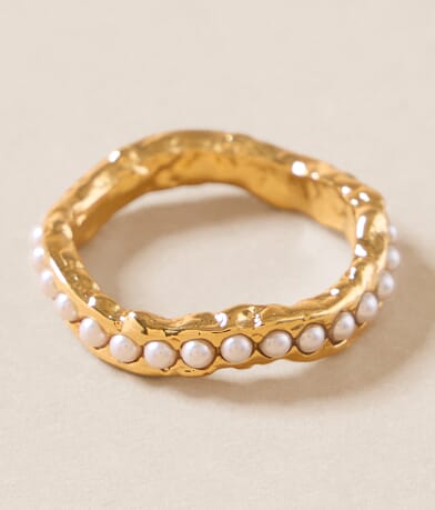 Sahira Jewelry Design Catalina Pearl Ring front view