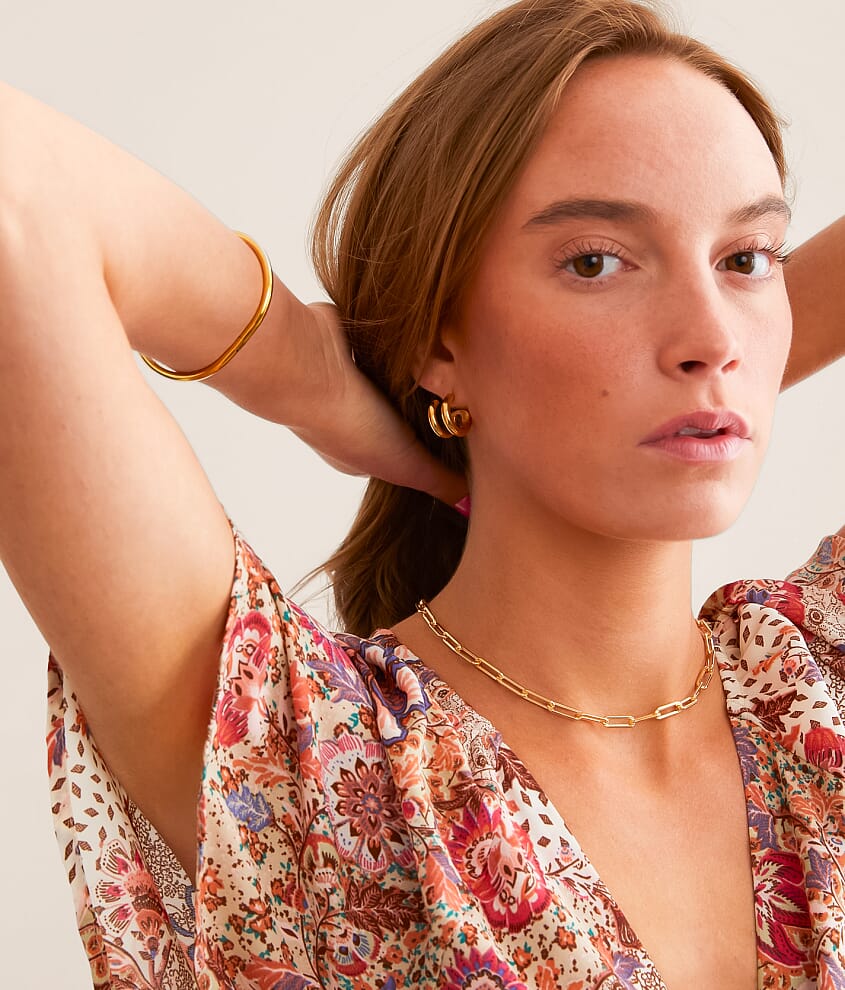 Carrie Paperclip Necklace